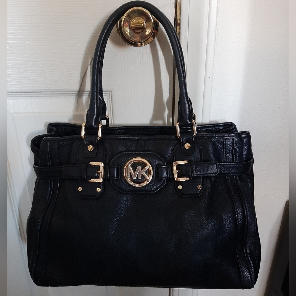 Large Black Mk handbag